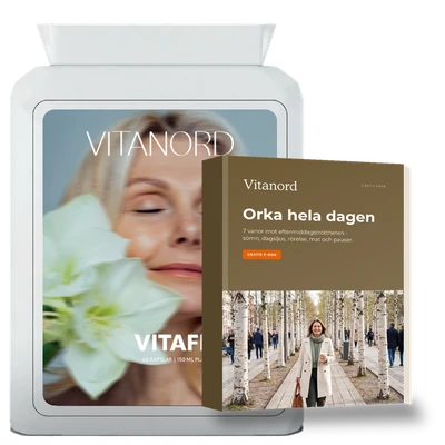 1 burk Vitanord VitaFlora + gratis e-böcker